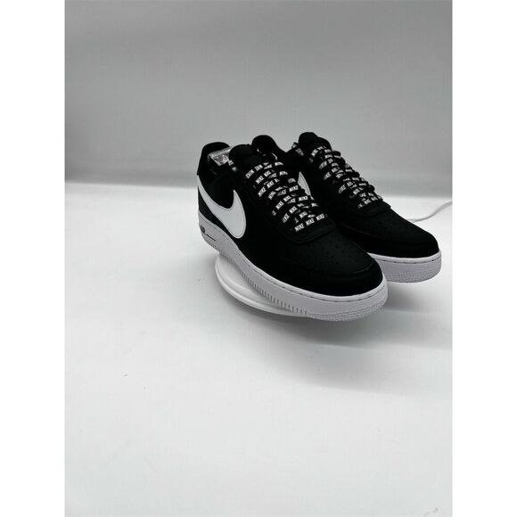 Nike Air Force 1 '07 LV8 NBA Men's Sneakers Black Size 10.5 - Picture 9 of 16